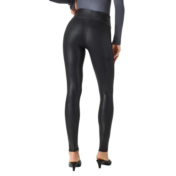 Spanx Faux Leather Leggings - Size S - Picture 3 of 11